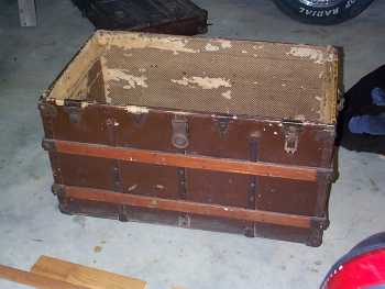 Old Trunk before Repairs