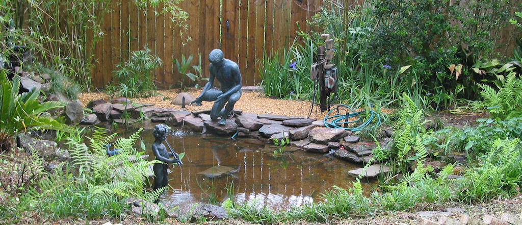 Panoramic View of replanted Pond