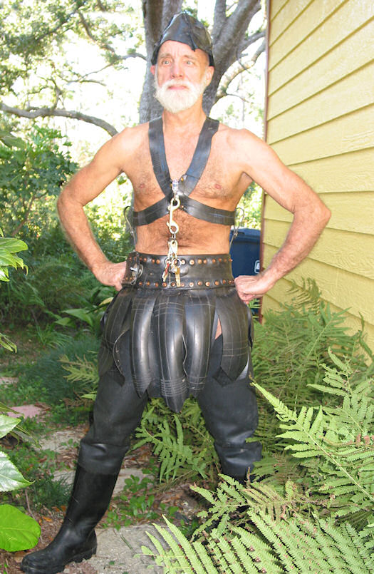 Rubber Kilted Portal Guard