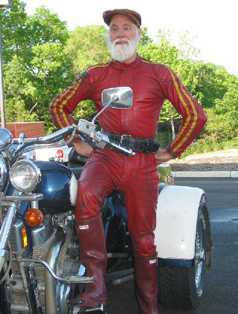 Trike and Red Leather