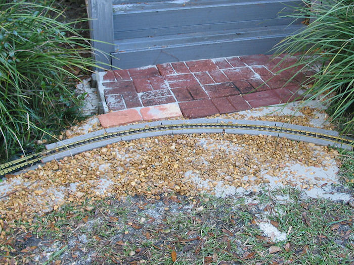 Deck Steps Landing Raised and Levelled!