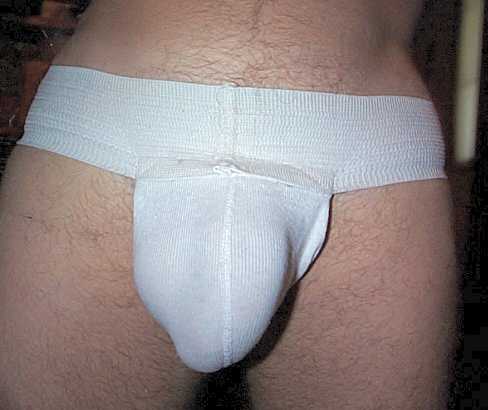 Enclosed Cotton Pouch Jockstrap Containment