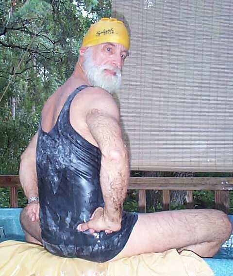 Latex Tanktop and Trunks