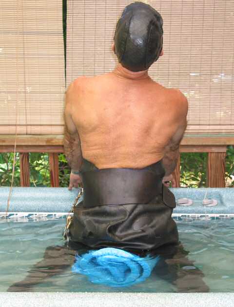 Reverse View Spa-Float Rider