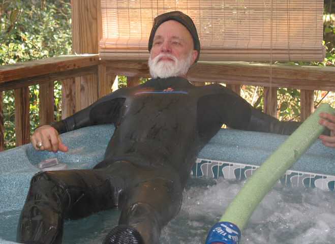 Ironman Hot Tub Therapy!