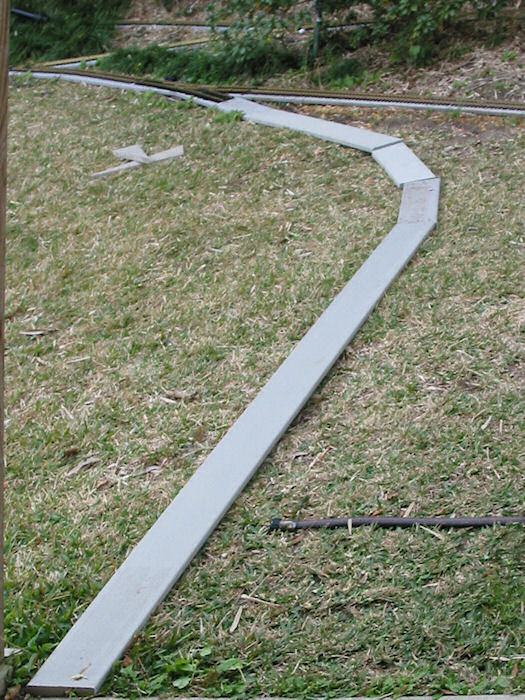 Roadbed Sections for Porch Connection