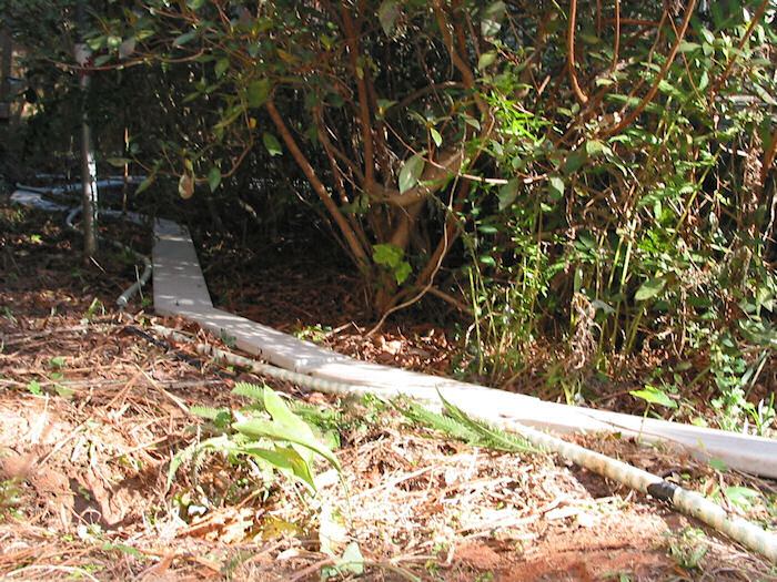 North Corner of Behind the Briars route