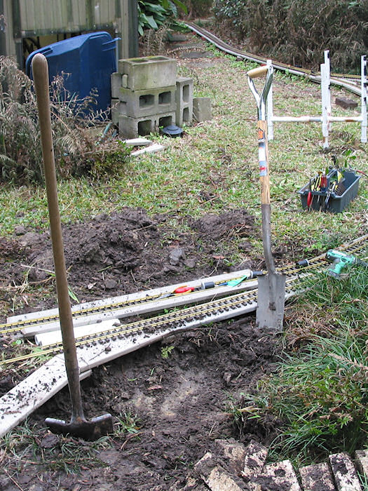 The Marshy Path Grade Crossing Dig