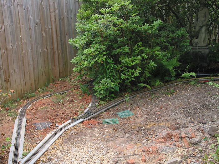 The work area restored