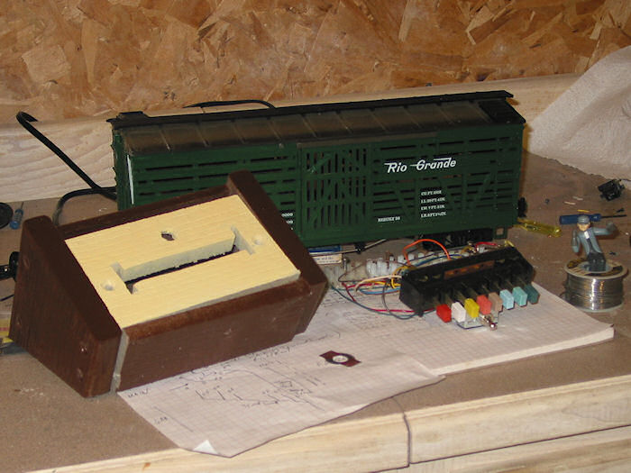 East Garage Sidings Control Panel