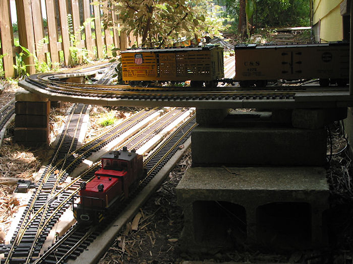 The Garage Portal tracks over the East Garage Yard