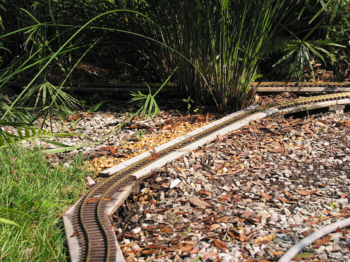 Closeup of newest Grade Crossing Improvements